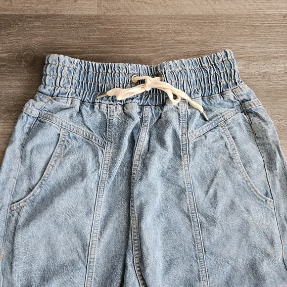 We The Free Size Small Arcadia Denim Harem Pants - Picture 4 of 8